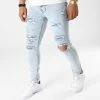 Les meilleures critiques de 🧨 Jean Skinny P22-020 Bleu Wash de KZR 🥰