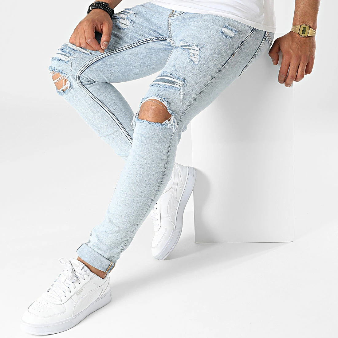 Les meilleures critiques de 🧨 Jean Skinny P22-020 Bleu Wash de KZR 🥰 5 Les meilleures critiques de 🧨 Jean Skinny P22-020 Bleu Wash de KZR 🥰 – Image 3