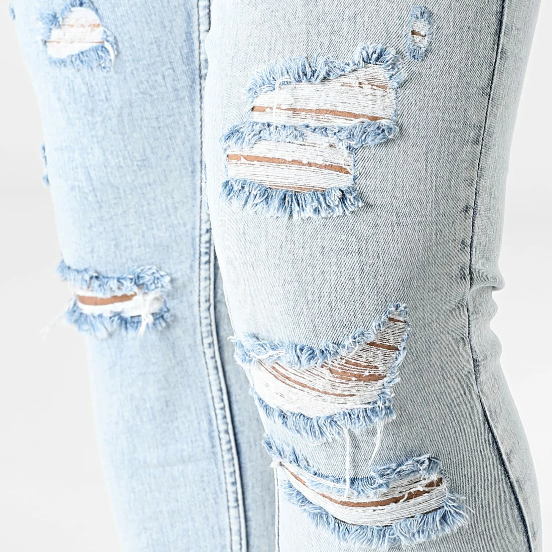 Sortie ❤️ Jean Skinny P22-022 Bleu Wash de KZR 🔔 4 Sortie ❤️ Jean Skinny P22-022 Bleu Wash de KZR 🔔 – Image 2