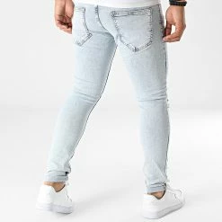 Sortie ❤️ Jean Skinny P22-022 Bleu Wash de KZR 🔔 9 Sortie ❤️ Jean Skinny P22-022 Bleu Wash de KZR 🔔 -KZR Soldes kzr 322133 P22 022 BLUE 20220603T141622 04