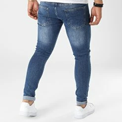 Le moins cher ✔️ Jean Skinny P22-024 Bleu Denim de KZR 🛒 9 Le moins cher ✔️ Jean Skinny P22-024 Bleu Denim de KZR 🛒 -KZR Soldes kzr 322136 P22 024 BLUE 20220608T161417 04