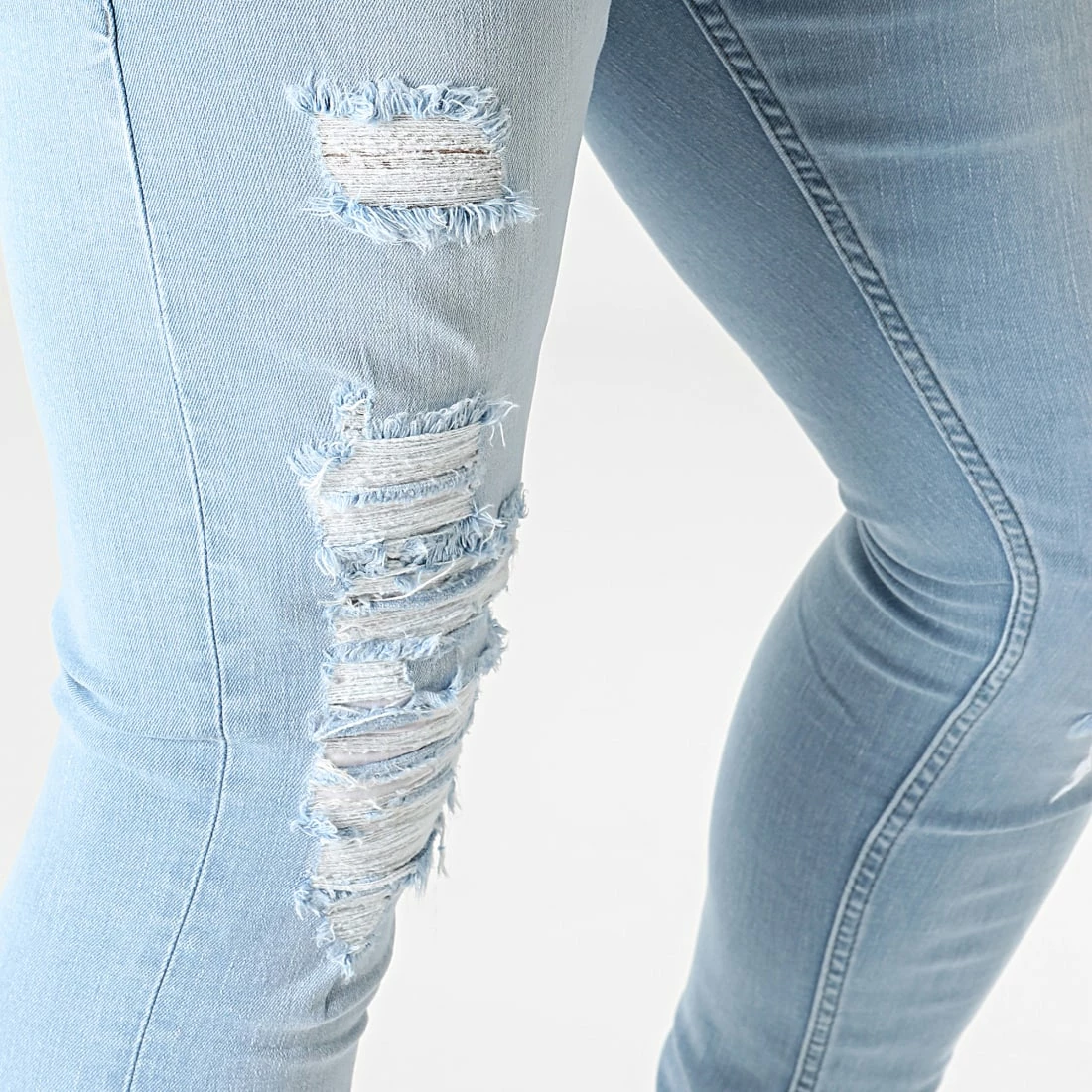 Top 10 😉 Jean Skinny P22-026 Bleu Wash de KZR 🧨 4 Top 10 😉 Jean Skinny P22-026 Bleu Wash de KZR 🧨 – Image 2