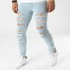 Promo ⭐ Jean Skinny P22-030 Bleu Wash de KZR 🔔