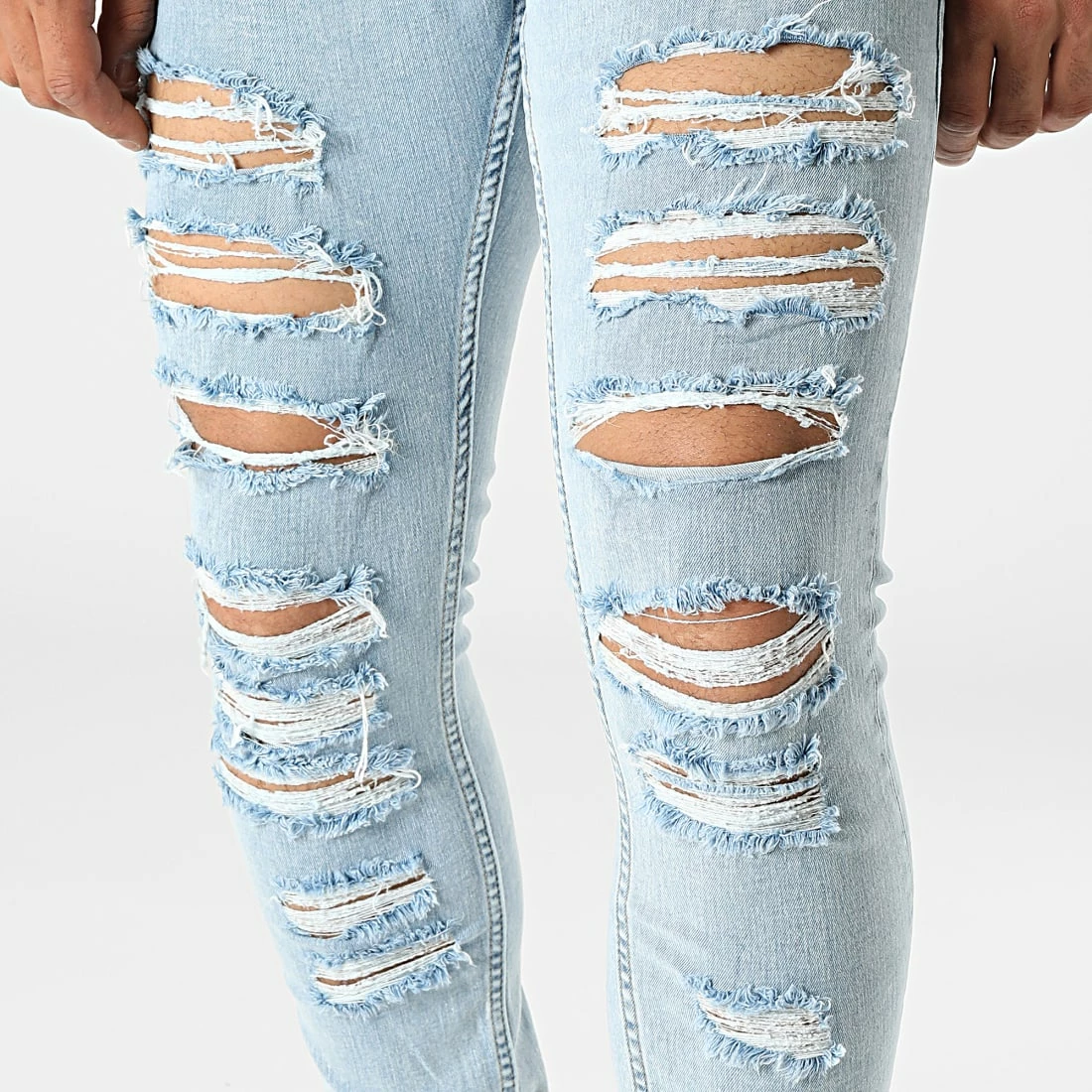 Promo ⭐ Jean Skinny P22-030 Bleu Wash de KZR 🔔 4 Promo ⭐ Jean Skinny P22-030 Bleu Wash de KZR 🔔 – Image 2