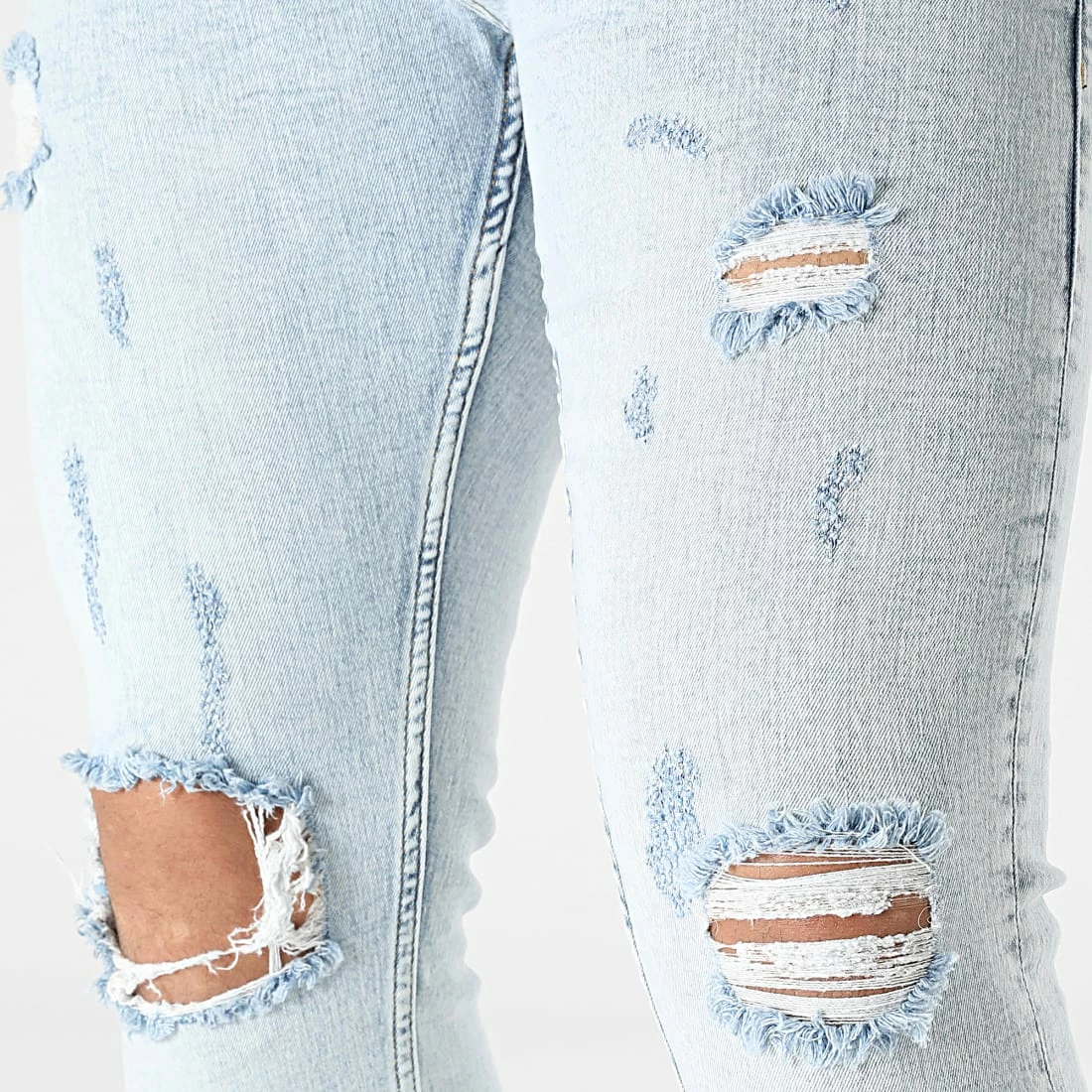 Budget ⭐ Jean Skinny P22-031 Bleu Wash de KZR ⭐ 4 Budget ⭐ Jean Skinny P22-031 Bleu Wash de KZR ⭐ – Image 2