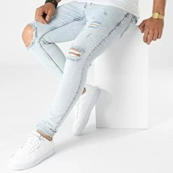 Budget ⭐ Jean Skinny P22-031 Bleu Wash de KZR ⭐ 8 Budget ⭐ Jean Skinny P22-031 Bleu Wash de KZR ⭐ -KZR Soldes kzr 322147 P22 031 BLUE 20220603T141508 03