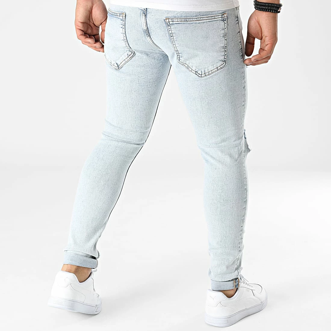 Budget ⭐ Jean Skinny P22-031 Bleu Wash de KZR ⭐ 6 Budget ⭐ Jean Skinny P22-031 Bleu Wash de KZR ⭐ – Image 4