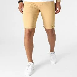 Top 10 💯 Short Chino KD67087 Camel de KZR ⌛ -KZR Soldes kzr 323971 KD67087 1 BEIGE 20220617T152428 03