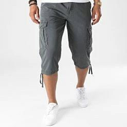 Coupon 👏 Short Chino KD67079 Gris de KZR 🧨 -KZR Soldes kzr 323975 KD67079 1 GRAY 20 20220617T154100 03