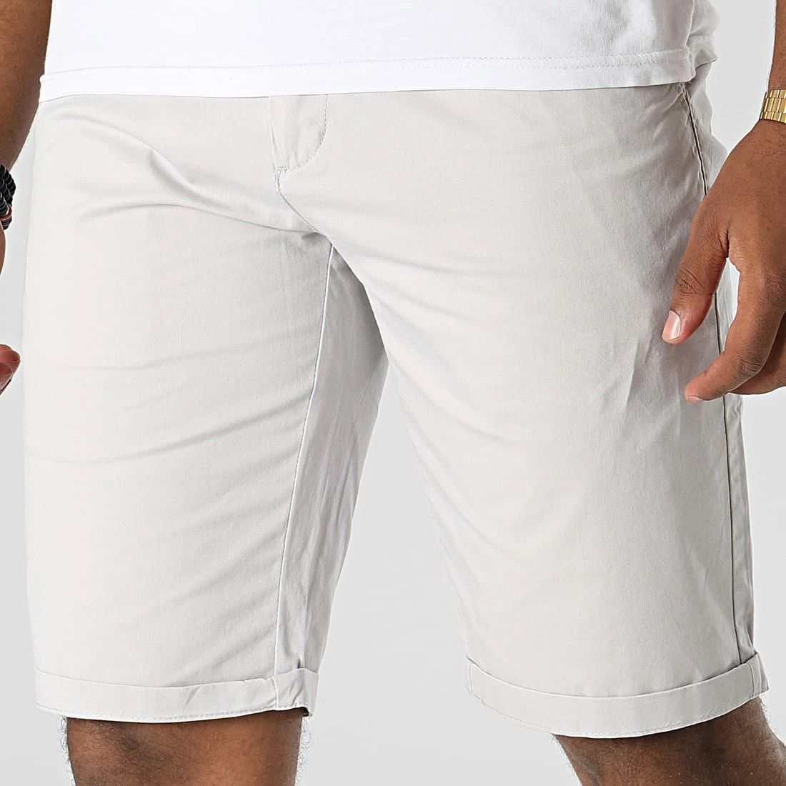 Sortie 🎉 Short Chino KD67087 Gris de KZR 🧨 2 Sortie 🎉 Short Chino KD67087 Gris de KZR 🧨