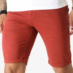 Top 10 😍 Short Chino KD67087 Bordeaux de KZR 😍