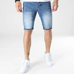 Vente flash 😀 Short Jean S-58192 Bleu Denim de KZR 😀 8 Vente flash 😀 Short Jean S-58192 Bleu Denim de KZR 😀 -KZR Soldes kzr 325568 S 58192 BLUE 20220701T160336 03