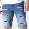 Sortie 👍 Short Jean S-58190 Bleu Denim de KZR 👏 -KZR Soldes kzr 325573 S 58190 BLUE 20220701T160257 01