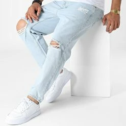Sortie 🤩 Jean Relaxed Fit B322 Bleu Wash de KZR 😀 8 Sortie 🤩 Jean Relaxed Fit B322 Bleu Wash de KZR 😀 -KZR Soldes kzr 325578 B322 004 20220627T155512 03