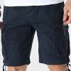 Meilleure vente 🛒 Short Cargo KD67097 Bleu Marine de KZR 🔔 -KZR Soldes kzr 325585 KD67097 MC BLUE 20220704T155755 01