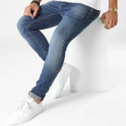 Bon marché ❤️ Jean Skinny TH37801 Bleu Denim de KZR 😀 8 Bon marché ❤️ Jean Skinny TH37801 Bleu Denim de KZR 😀 -KZR Soldes kzr 330988 TH37801 MEDIUM BLUE 20220804T162352 03