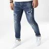 Vente flash ✨ Jean Skinny TH37802 Bleu Denim de KZR ✨ -KZR Soldes kzr 330992 TH37802 MEDIUM BLUE 20220805T142526 01