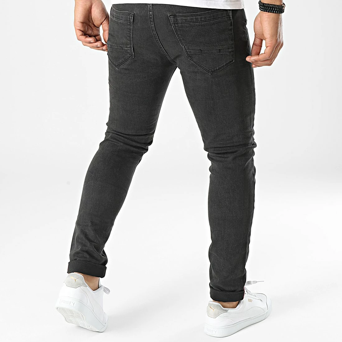 Nouveau 🛒 Jean Skinny TH37821 Noir de KZR 🧨 6 Nouveau 🛒 Jean Skinny TH37821 Noir de KZR 🧨 – Image 4