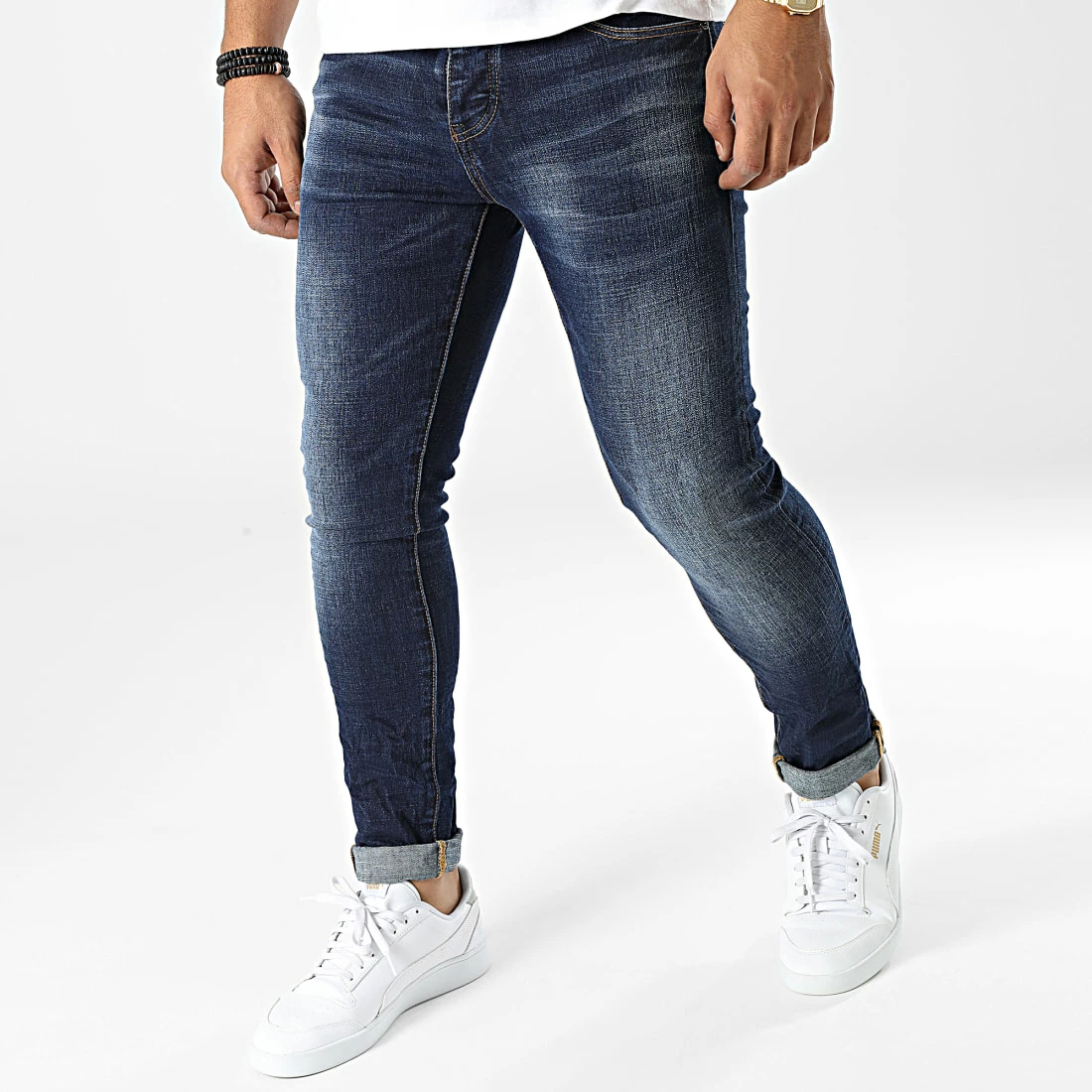 Bon marché 🔔 Jean Skinny TH37795 Bleu Denim de KZR ⌛ 3 Bon marché 🔔 Jean Skinny TH37795 Bleu Denim de KZR ⌛