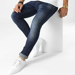 Bon marché 🔔 Jean Skinny TH37795 Bleu Denim de KZR ⌛ 8 Bon marché 🔔 Jean Skinny TH37795 Bleu Denim de KZR ⌛ -KZR Soldes kzr 331053 TH37795 DARK BLUE 20220805T142446 03
