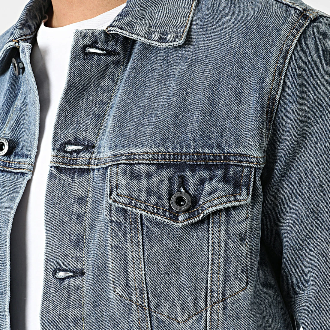 Budget 🥰 Veste Jean TH37809 Bleu Denim de KZR 🔥 4 Budget 🥰 Veste Jean TH37809 Bleu Denim de KZR 🔥 – Image 2