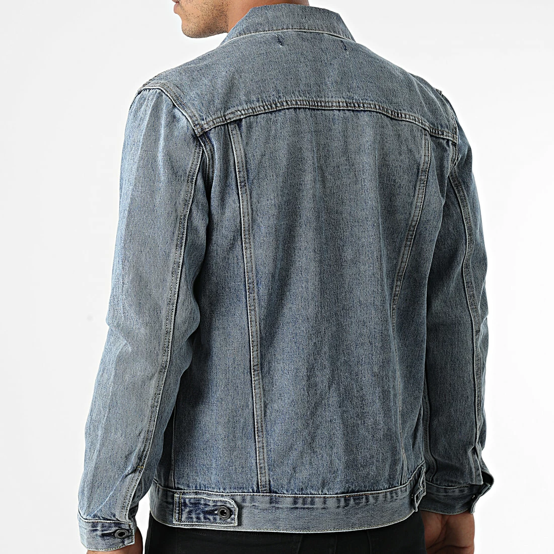 Budget 🥰 Veste Jean TH37809 Bleu Denim de KZR 🔥 6 Budget 🥰 Veste Jean TH37809 Bleu Denim de KZR 🔥 – Image 4