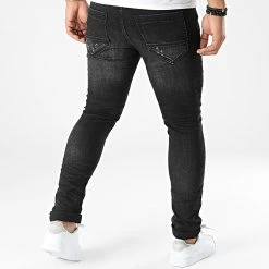 Nouveau 🛒 Jean Skinny TH37807 Noir de KZR 🤩 -KZR Soldes kzr 333771 TH37807 BLACK 20220823T135536 04