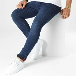 Acheter 🌟 Jean Skinny TH37798 Bleu Brut de KZR ⌛ -KZR Soldes kzr 333773 TH37798 DKBLUE 20220822T162128 03