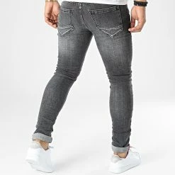 Acheter ⭐ Jean Skinny TH37796 Gris Anthracite de KZR 🎉 -KZR Soldes kzr 333774 TH37796 MEDIUM GREY 20220822T162111 04