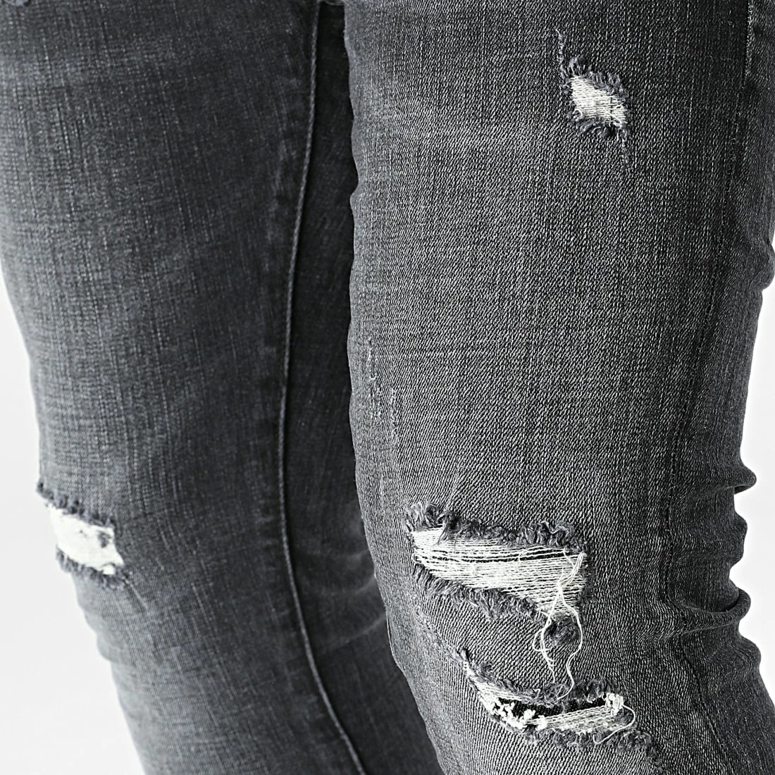 Acheter 😉 Jean Skinny TH37806 Noir de KZR 👍 4 Acheter 😉 Jean Skinny TH37806 Noir de KZR 👍 – Image 2