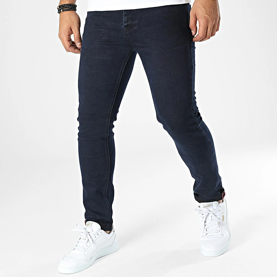 Le moins cher 😀 Jean Skinny TH37825 Bleu Brut de KZR 🥰 3 Le moins cher 😀 Jean Skinny TH37825 Bleu Brut de KZR 🥰