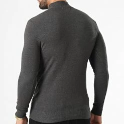 Sortie 😍 Pull Col Cheminée LD-690017 Gris Anthracite Chiné de KZR 🤩 9 Sortie 😍 Pull Col Cheminée LD-690017 Gris Anthracite Chiné de KZR 🤩 -KZR Soldes kzr 334067 LD 690017 2 20220826T142543 04