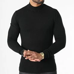 Acheter 👍 Pull Col Cheminée LD-690017 Noir de KZR 💯 8 Acheter 👍 Pull Col Cheminée LD-690017 Noir de KZR 💯 -KZR Soldes kzr 334069 LD 690017 1 20220825T152552 03