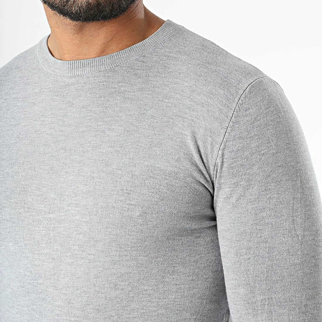 Promo 🔔 Pull LD-690016 Gris Chiné de KZR 😍 4 Promo 🔔 Pull LD-690016 Gris Chiné de KZR 😍 – Image 2