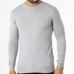 Promo 🔔 Pull LD-690016 Gris Chiné de KZR 😍 8 Promo 🔔 Pull LD-690016 Gris Chiné de KZR 😍 -KZR Soldes kzr 334078 LD 690016 7 20220826T142452 03