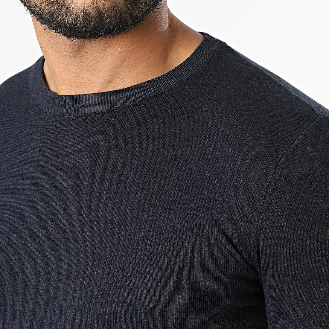 Budget 🧨 Pull LD-690016 Bleu Marine de KZR 🎉 4 Budget 🧨 Pull LD-690016 Bleu Marine de KZR 🎉 – Image 2