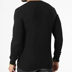 De gros ⭐ Pull LD-690016 Noir de KZR 👍 -KZR Soldes kzr 334103 LD 690016 1 20220825T154559 04