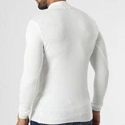 Grosses soldes 🔥 Pull Col Cheminée LD-690017 Blanc de KZR 🔔 9 Grosses soldes 🔥 Pull Col Cheminée LD-690017 Blanc de KZR 🔔 -KZR Soldes kzr 334105 LD 690017 9 20220826T143026 04