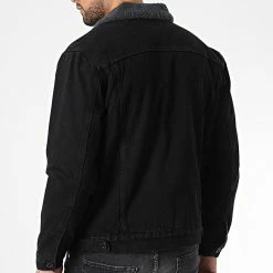 Tout neuf 👏 Veste Jean Col Mouton TH37816 Noir de KZR 🌟 9 Tout neuf 👏 Veste Jean Col Mouton TH37816 Noir de KZR 🌟 -KZR Soldes kzr 337779 TH37816 BLACK 20220926T151129 04