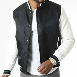 Acheter 👏 Veste TR-2207 Noir Blanc de KZR ✨ 8 Acheter 👏 Veste TR-2207 Noir Blanc de KZR ✨ -KZR Soldes kzr 338159 TR 2207 BLACK 20220927T155635 03