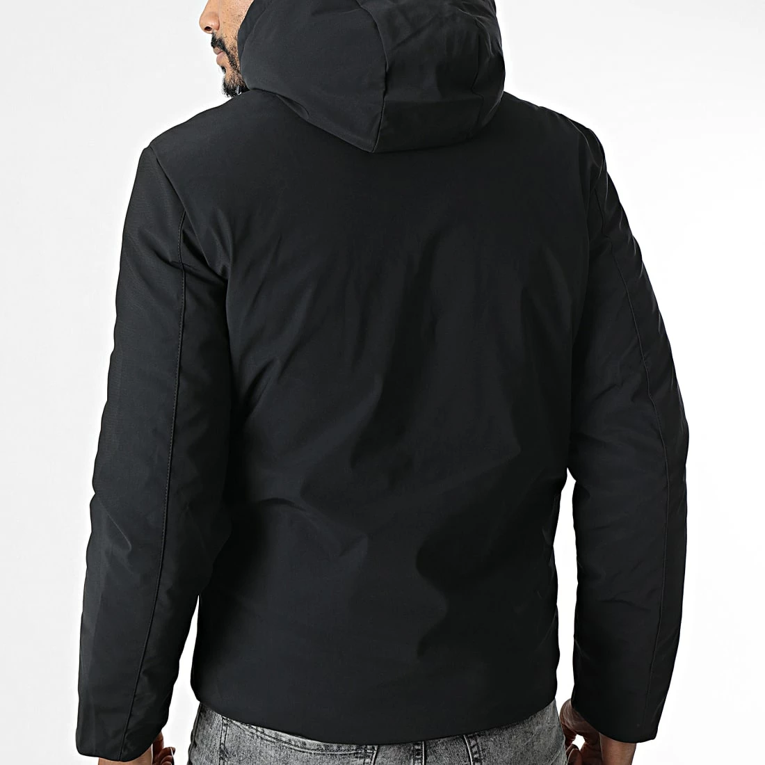 Acheter 🤩 Veste Zippée Capuche TR-2205 Noir de KZR ⭐ 6 Acheter 🤩 Veste Zippée Capuche TR-2205 Noir de KZR ⭐ – Image 4