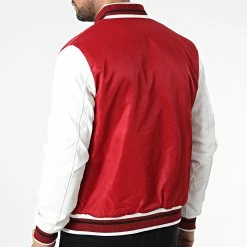 Grosses soldes ⭐ Veste TR-2207 Rouge Blanc de KZR 🥰 -KZR Soldes kzr 338168 TR 2207 RED 20220926T153113 04