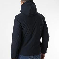 Sortie 🔥 Veste Zippée Capuche TR-2205 Bleu Marine de KZR 🔥 -KZR Soldes kzr 338169 TR 2205 DKBLUE 20220926T153944 04