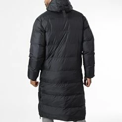 De gros ✨ Doudoune Longue Capuche TR-2201 Noir de KZR 🧨 -KZR Soldes kzr 338171 TR 2201 BLACK 20220927T152127 04