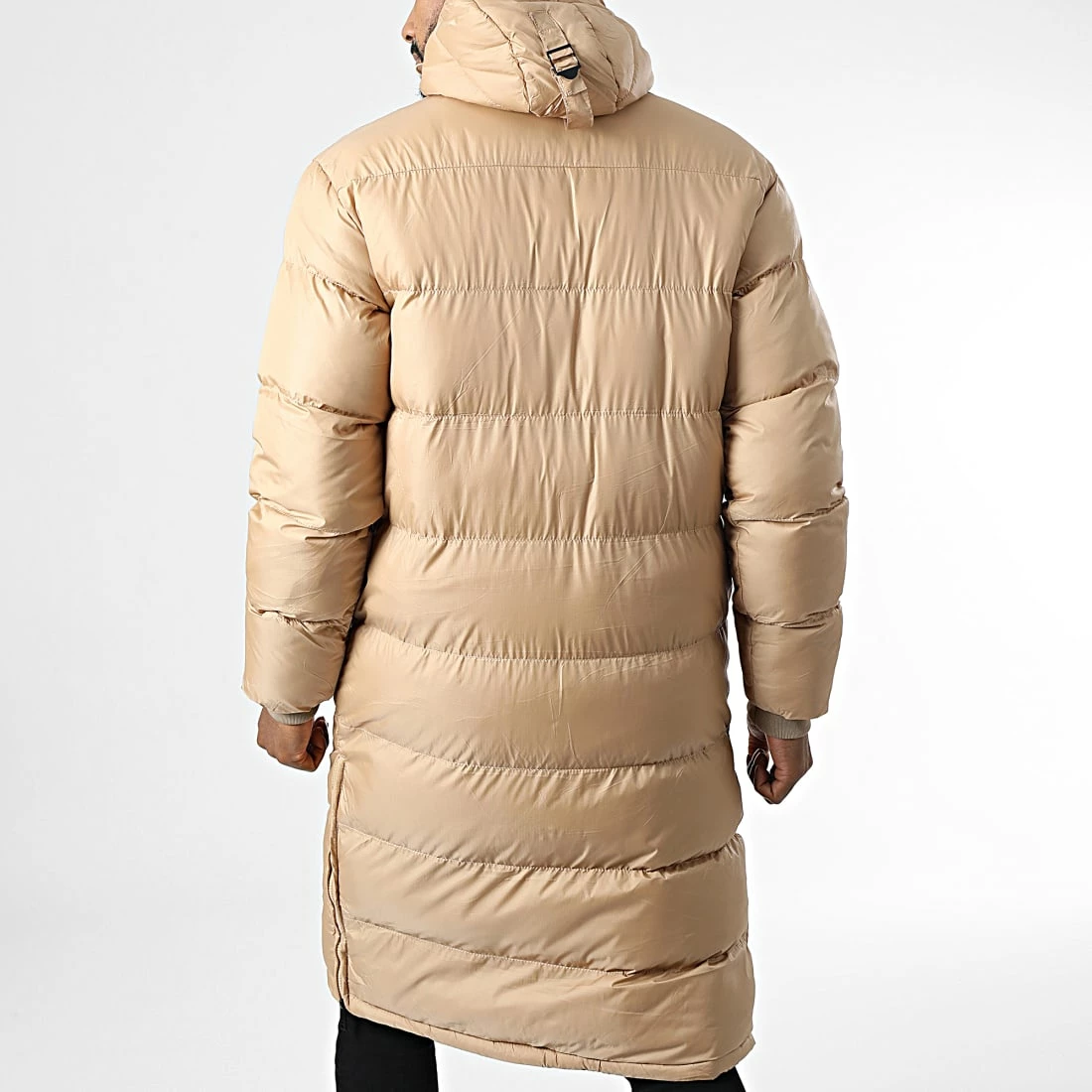 De gros 😉 Doudoune Longue Capuche TR-2201 Beige de KZR 🔔 6 De gros 😉 Doudoune Longue Capuche TR-2201 Beige de KZR 🔔 – Image 4