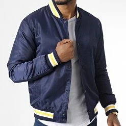 Meilleure affaire 🤩 Veste TR-2208 Bleu Marine de KZR 🎁 -KZR Soldes kzr 338190 TR 2208 BLUE 20220927T153933 03