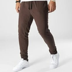 Meilleur prix 🎉 Pantalon Jogging D9140 Marron de KZR 🛒