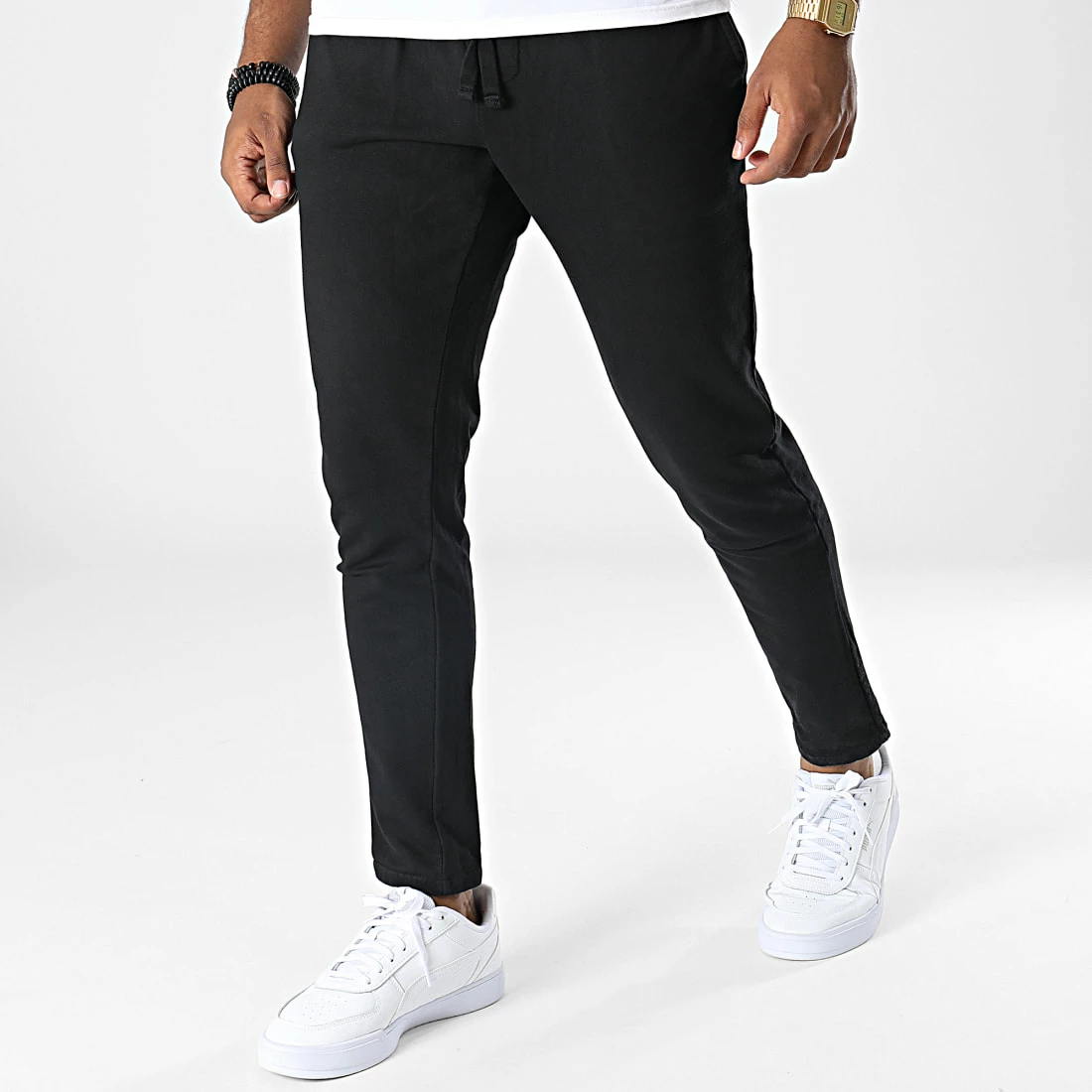 Le moins cher 🔥 Pantalon Jogging D9140 Noir de KZR ❤️ 3 Le moins cher 🔥 Pantalon Jogging D9140 Noir de KZR ❤️