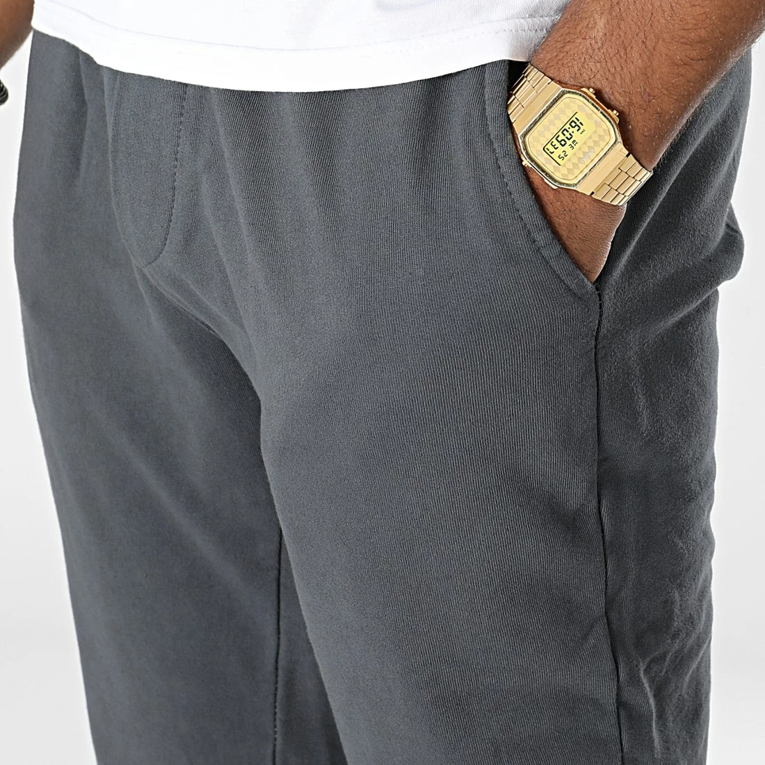 Offres ✔️ Pantalon Jogging D9140 Gris Anthracite de KZR ✨ 4 Offres ✔️ Pantalon Jogging D9140 Gris Anthracite de KZR ✨ – Image 2