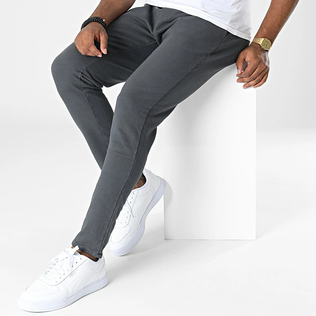 Offres ✔️ Pantalon Jogging D9140 Gris Anthracite de KZR ✨ 5 Offres ✔️ Pantalon Jogging D9140 Gris Anthracite de KZR ✨ – Image 3